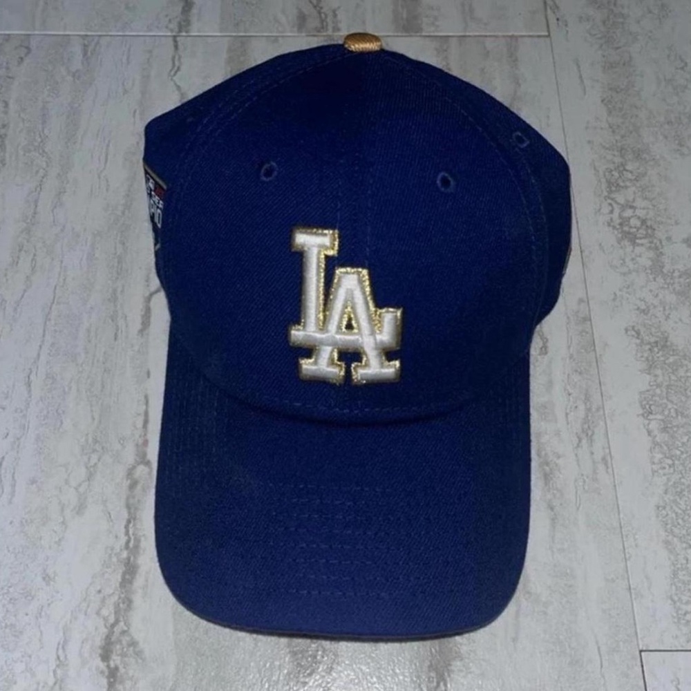 Blue LA Baseball Cap